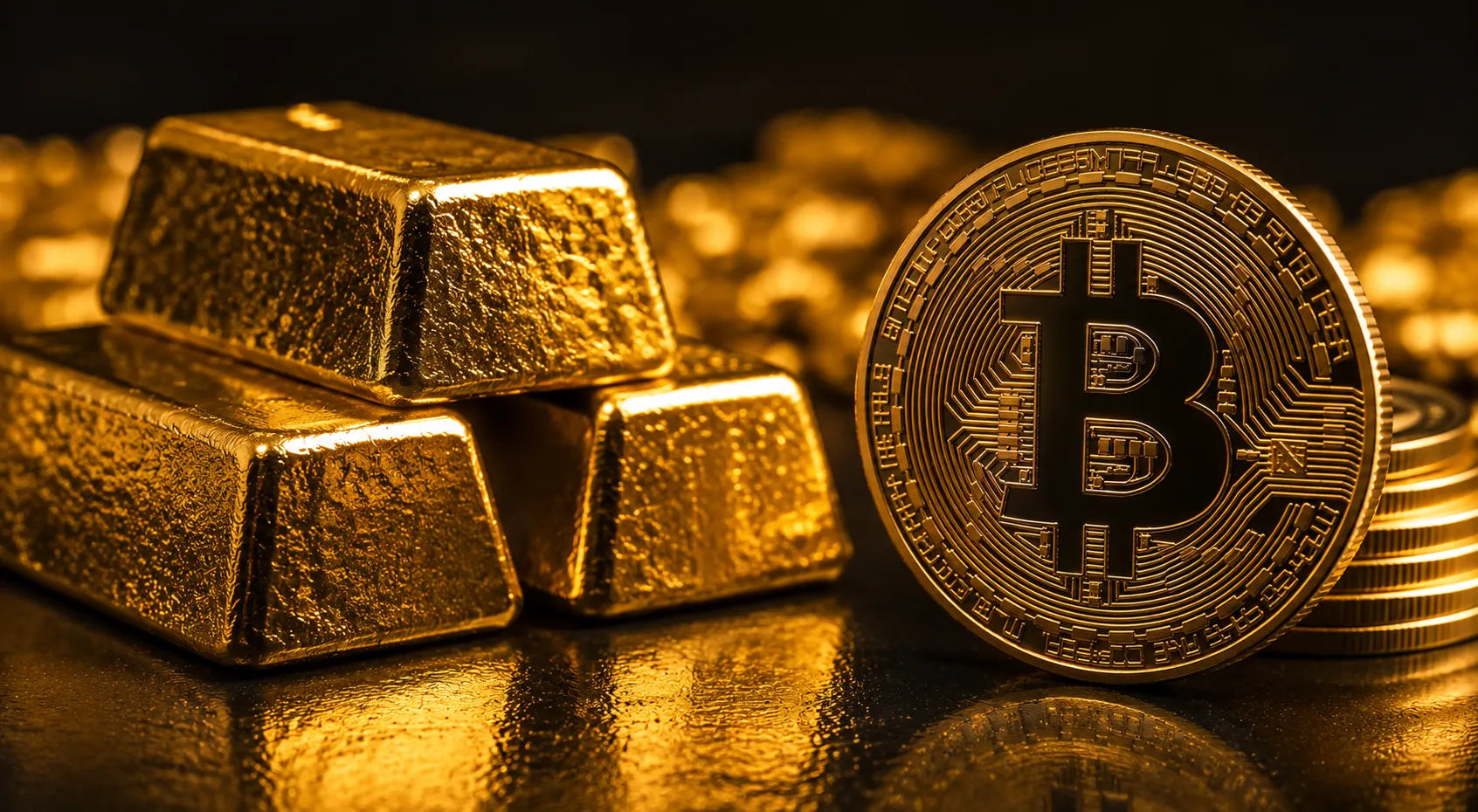 Gold and Bitcoin ETFs Take In Record $7B as Fiscal Concerns Grow