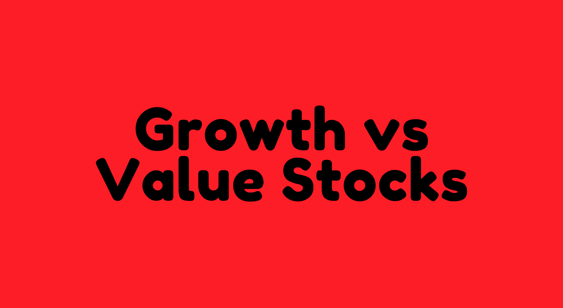 Growth v Value